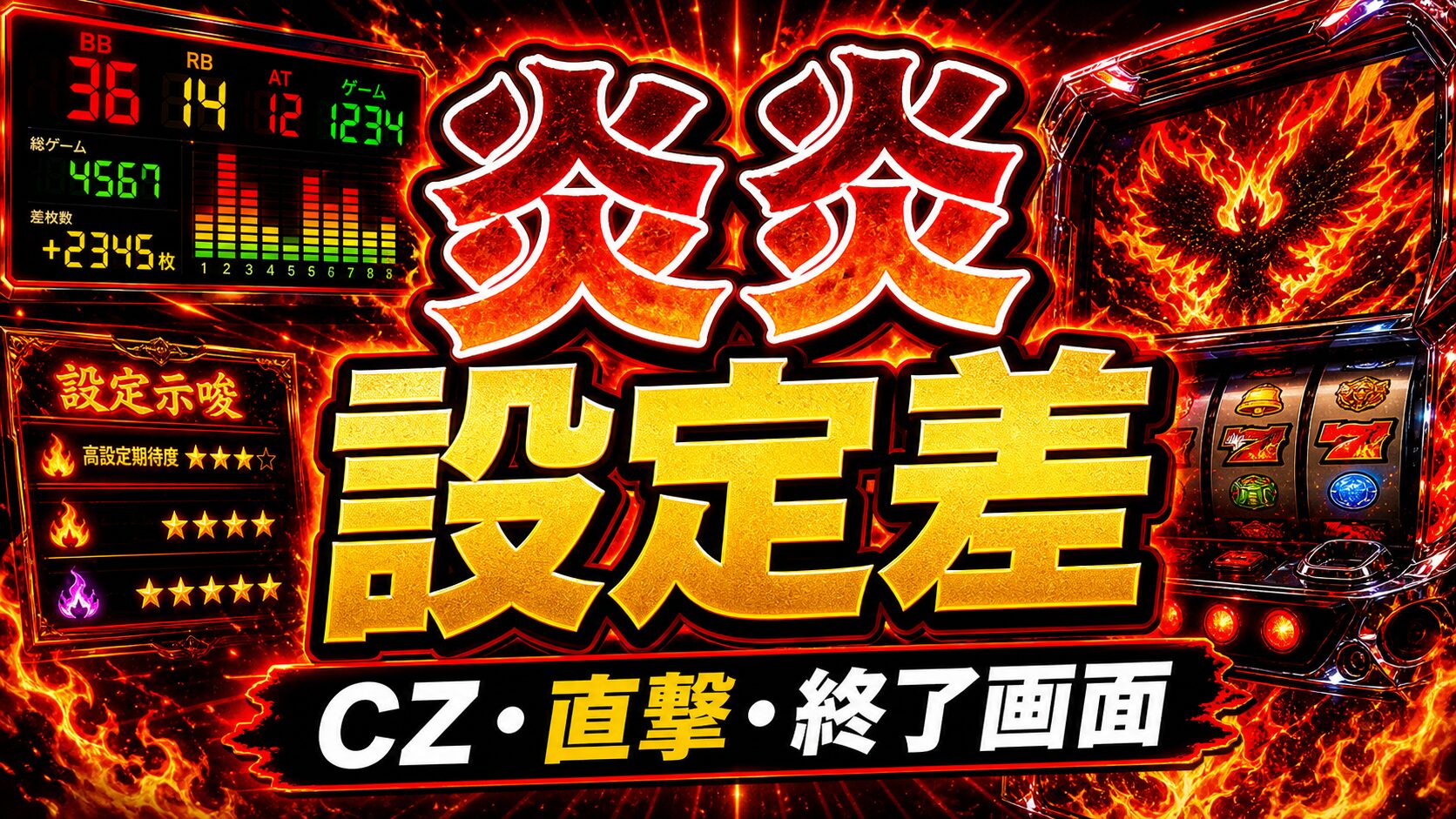 炎炎スマスロの設定差まとめ アイキャッチ