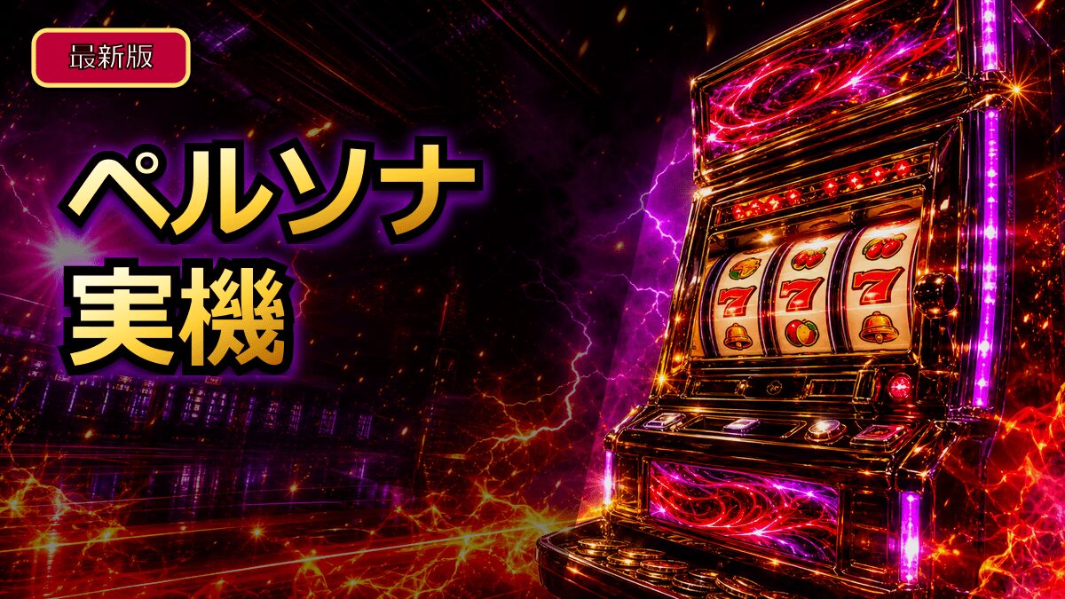 ペルソナスロット実機の値段と買い方を整理 アイキャッチ