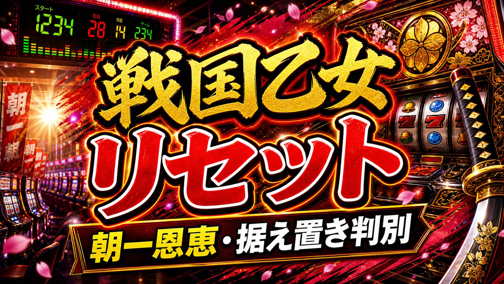 戦国乙女スマスロのリセットまとめ アイキャッチ
