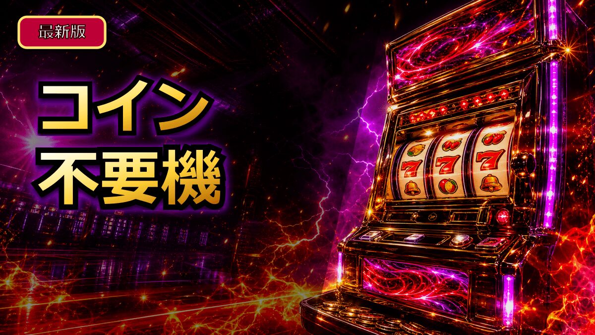 スロット実機のコイン不要機とは？必要性と選び方 アイキャッチ