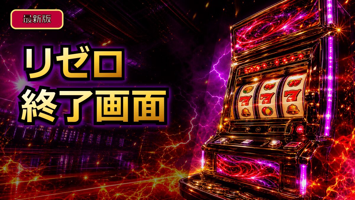 スマスロリゼロのAT終了画面の示唆と見方 アイキャッチ