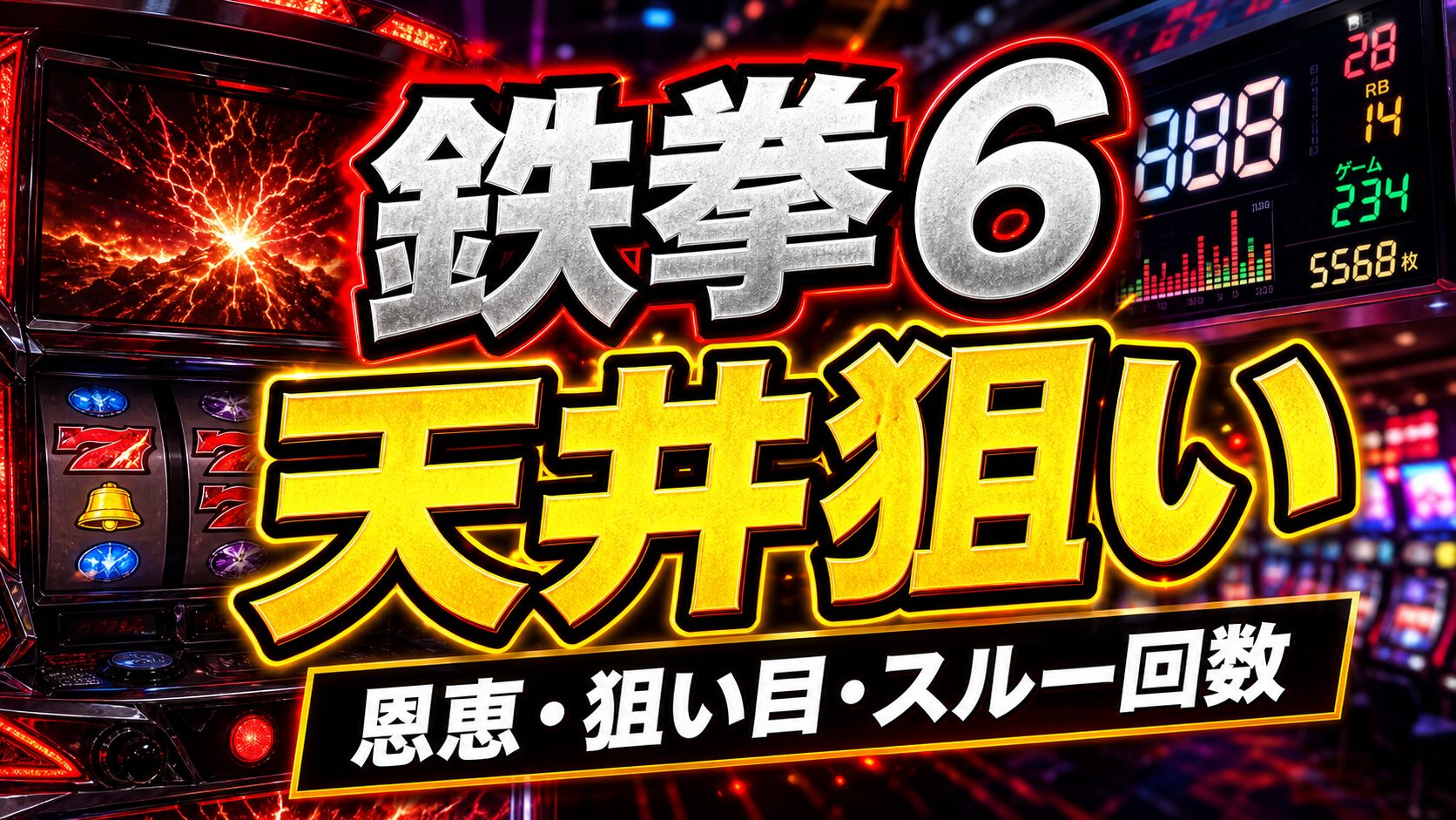 スマスロ鉄拳6の天井まとめ アイキャッチ