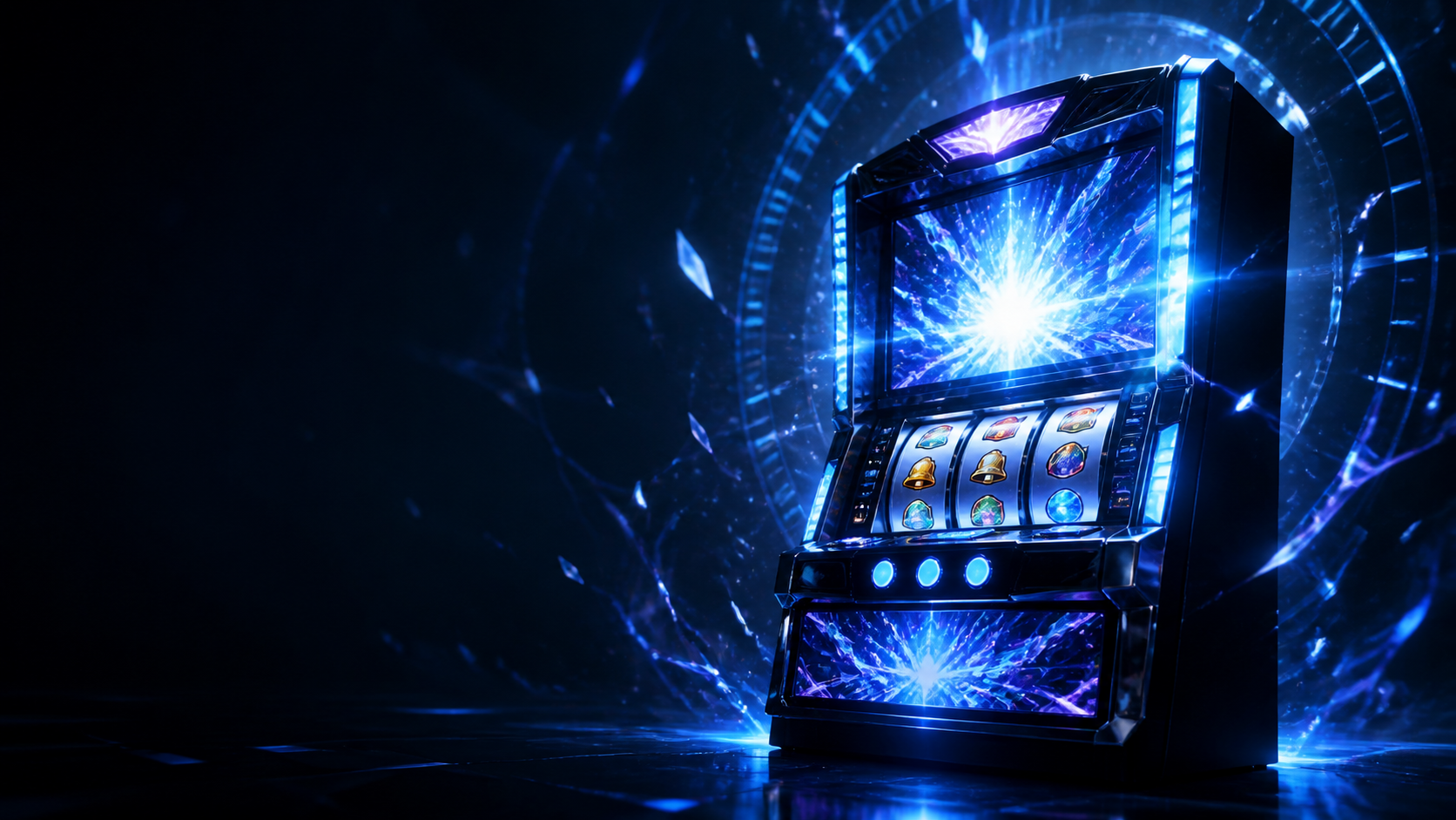 Pachislot cabinet with dramatic freeze and special effect