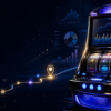 Pachislot cabinet with game count and stopping point analysis
