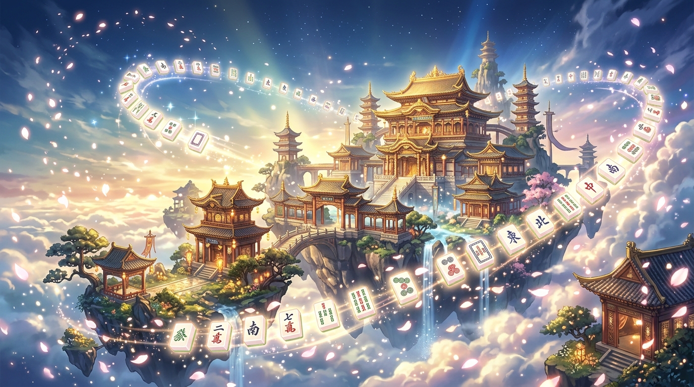Mahjong anime eyecatch