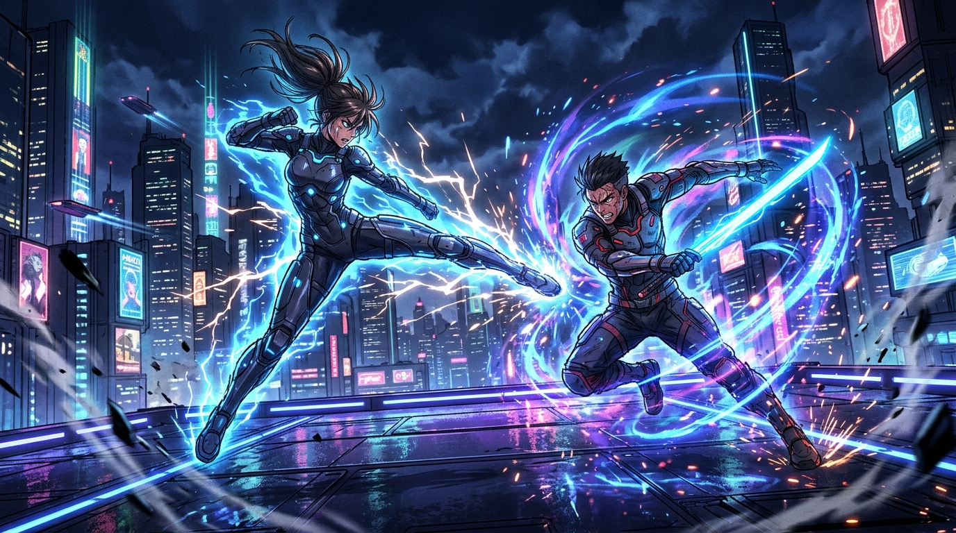 Tekken anime eyecatch