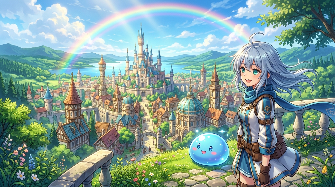 Tensura anime eyecatch